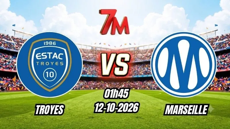 Soi kèo nhà cái Troyes vs Marseille 01h45 - 12/10/2026